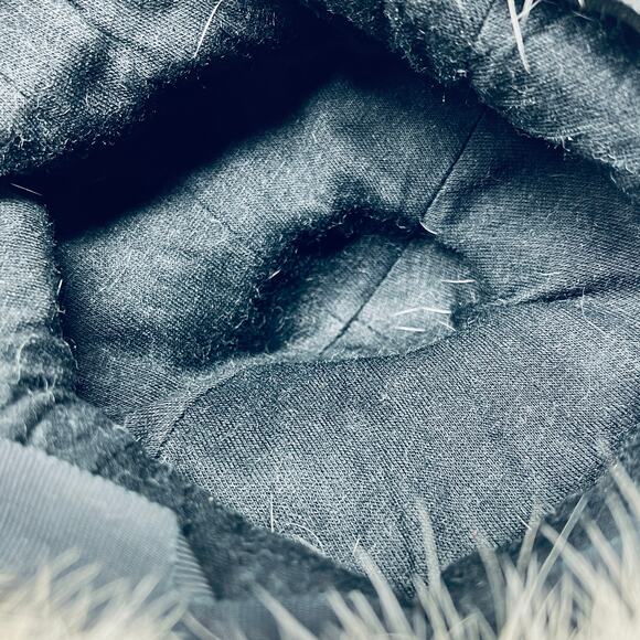 Vintage 50s / 60s Fur Hat Cream Winter Original Tag Blank Classic Tan - Picture 5 of 9